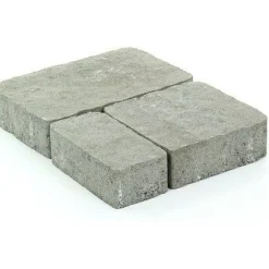 Pihakivisarja Rudus Napoli-kivet 80 mm profiloitu harmaa