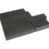 Pihakivisarja Rudus Piano-kivet 80 mm sileä musta