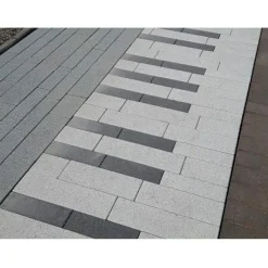 Pihakivisarja Rudus Piano-kivet 80 mm sileä musta