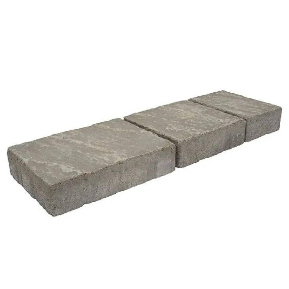 Pihakivisarja Rudus Torino-kivet 60mm antiikkipinta harmaa