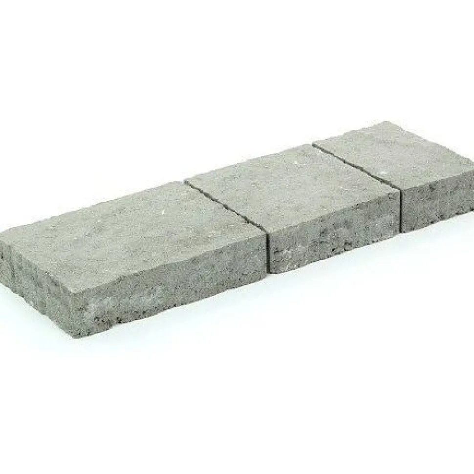Pihakivisarja Rudus Torino-kivet 60 mm profiloitu harmaa