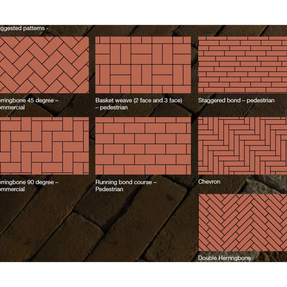 Pihatiili Penter 200x100x52 mm Punainen