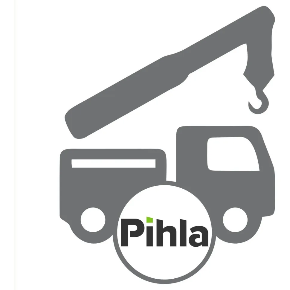 Pihla-tuotteen purku erikoiskalustolla