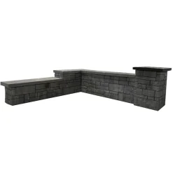 Pilarikansi Rudus Opus, 60x560x560mm, harmaa