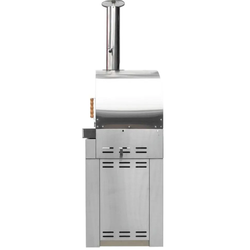 Pizzauuni Myoutdoorkitchen Classic Line Stainless Naples, puulämmitteinen, rst