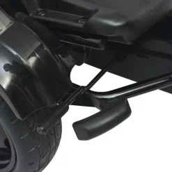 Poljettava Mikroauto Säädettävällä Penkillä musta