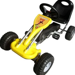 Polkuauto keltainen