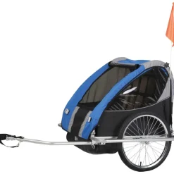 Polkupyörän peräkärry Trekker 1-2 lapselle 40kg