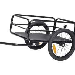 Polkupyörän tavarankuljetuskärry muovilaatikolla Trekker 50kg