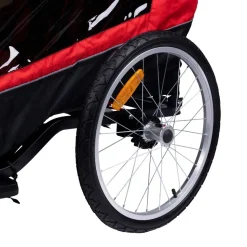 Polkupyörän peräkärry Trekker Pro, 1-2 lapselle, 40 kg