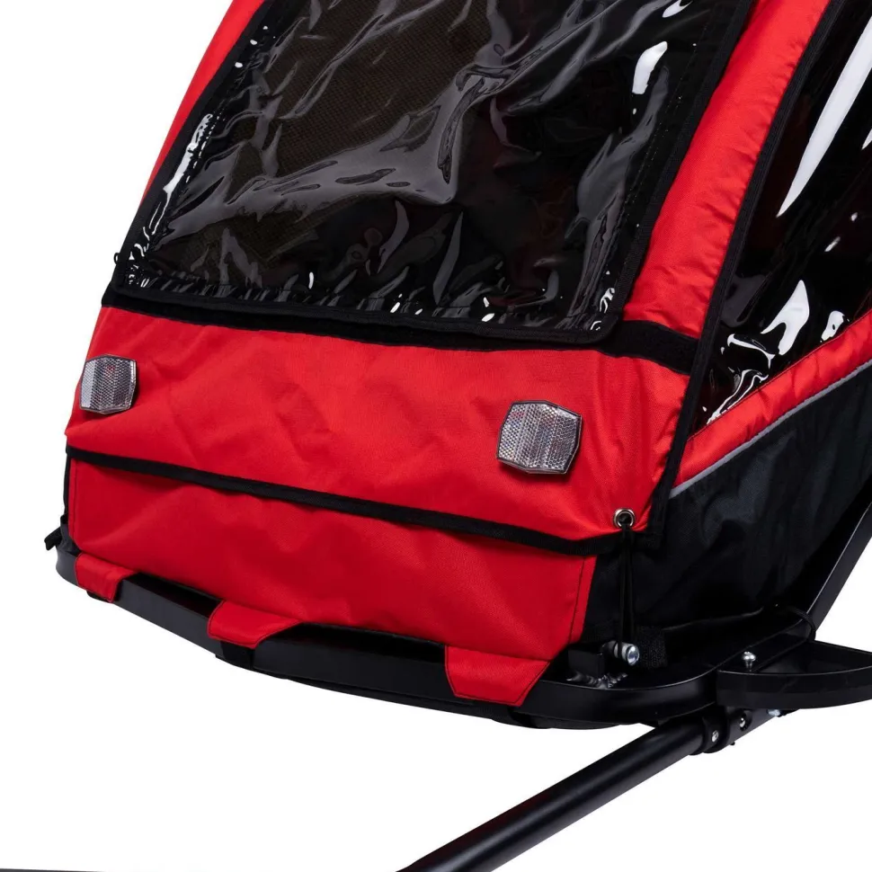 Polkupyörän peräkärry Trekker Pro, 1-2 lapselle, 40 kg