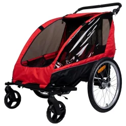 Polkupyörän peräkärry Trekker Pro, 1-2 lapselle, 40 kg