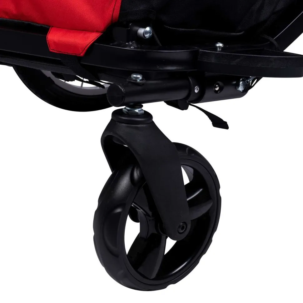 Polkupyörän peräkärry Trekker Pro, 1-2 lapselle, 40 kg