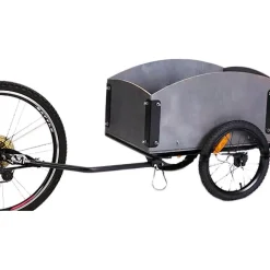 Polkupyörän tavarankuljetuskärry laidoilla Trekker 60kg