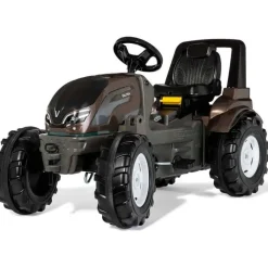 Polkutraktori Rolly Premium Valtra, musta/ruskea
