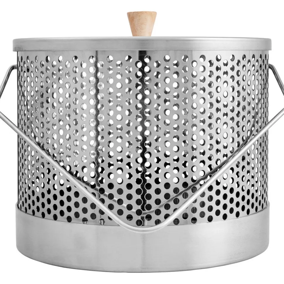 Popcorn-pata Espegard, 10L, ruostumaton teräs