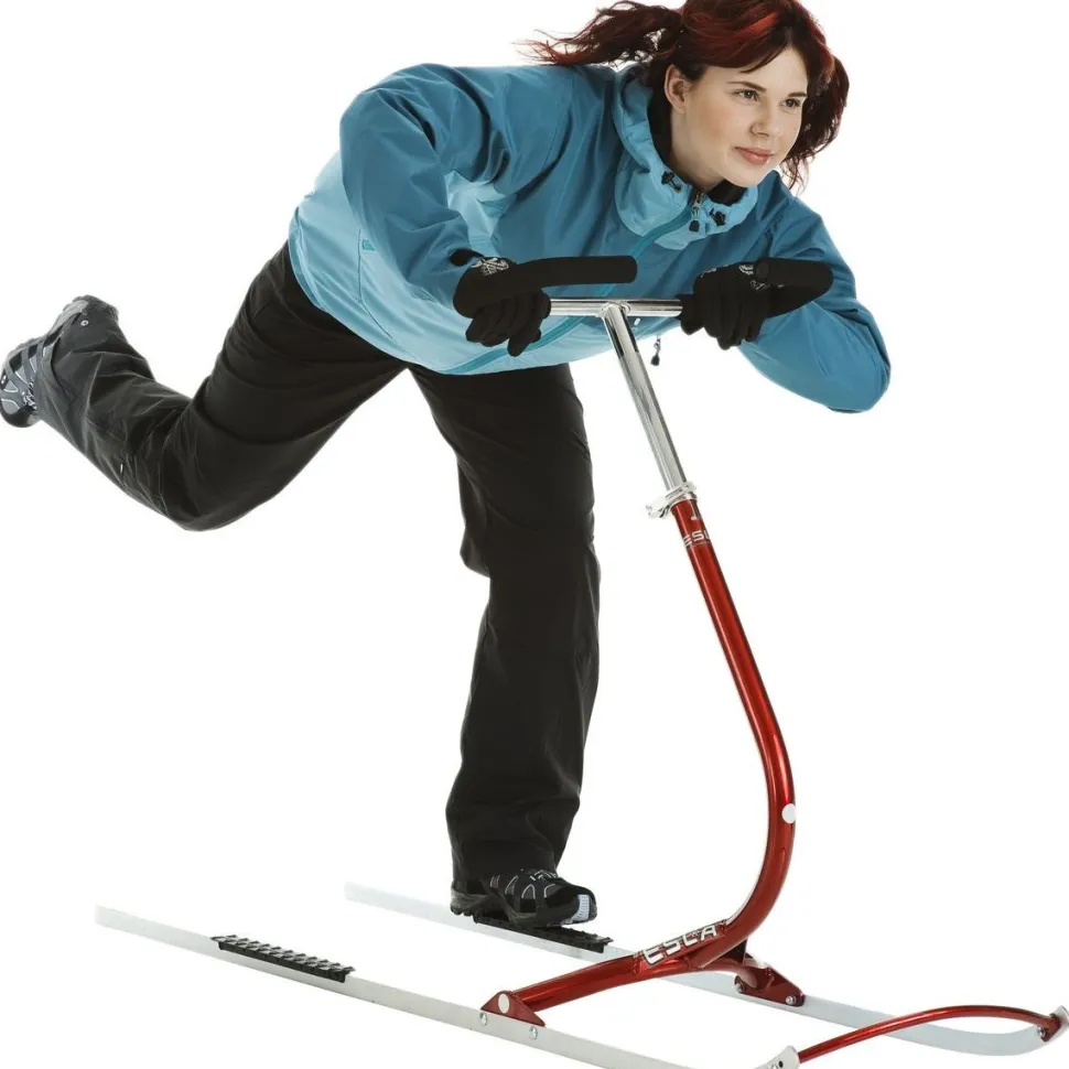 Potkukelkka Esla Kickspark 100-180 cm punainen