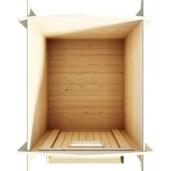 ProPuucee-paketti 1,7 m² sis. Lillevilla Toilet 13 ja Kekkilä Tehokäymälä 230 l