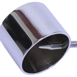 Päätytulppa Piippo Ø 36mm kromattu