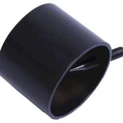 Päätytulppa Piippo Ø 36mm pulverimaalattu musta
