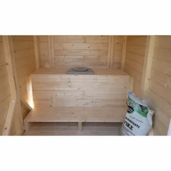 Puucee-paketti Pikkuvihreä 2.25 m² Green Toilet -kompostikäymälällä