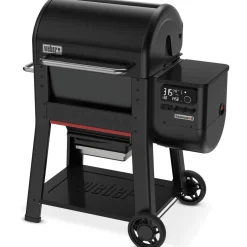 Puupellettigrilli Weber Searwood 600