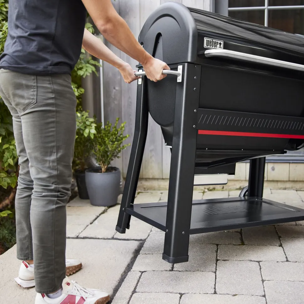 Puupellettigrilli Weber Searwood XL 600