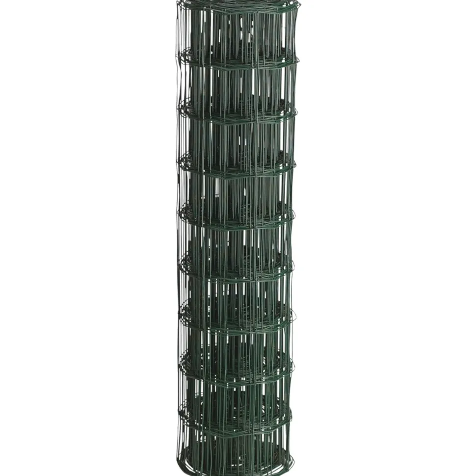 Puutarha-aita Hortus 5x10cm 2,1mm 0,8x10m vihreä