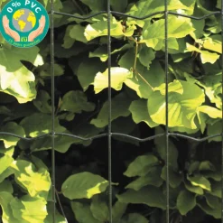 Puutarha-aita Hortus 5x10cm 0,8x25m 0% PVC musta