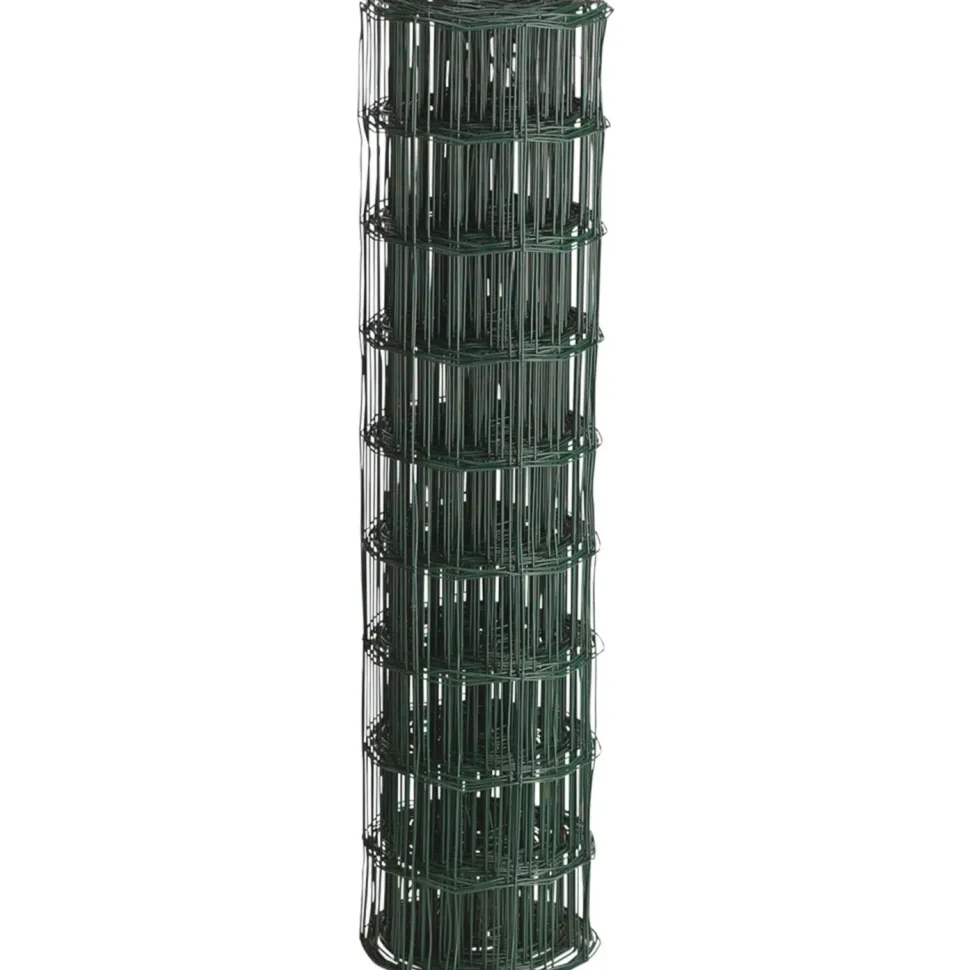Puutarha-aita Hortus 5x10cm 1,5x25m 0% PVC vihreä