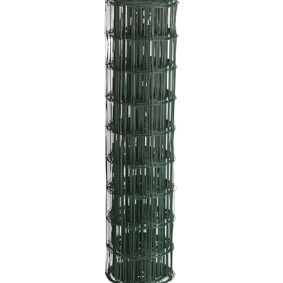 Puutarha-aita Hortus 5x10cm 0,6x25m 0% PVC vihreä