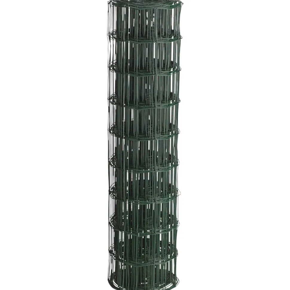 Puutarha-aita Hortus 10x10cm 0,9x25m 0% PVC vihreä