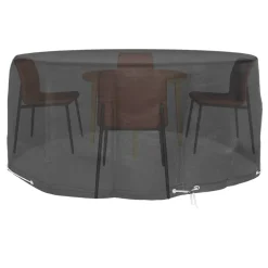 Puutarhakalusteiden suoja 10 purjerengasta Ø230x90 cm pyöreä