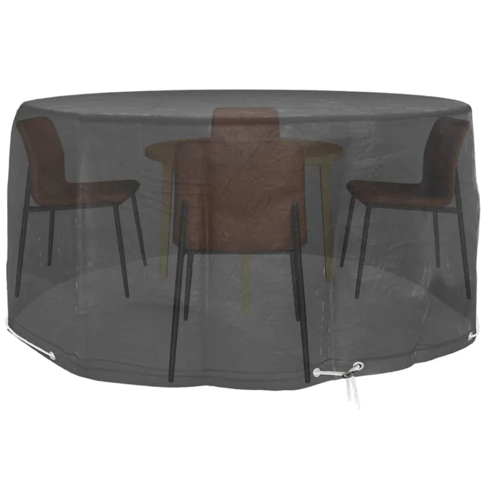 Puutarhakalusteiden suoja 10 purjerengasta Ø230x90 cm pyöreä