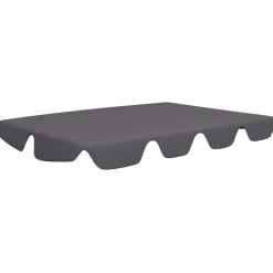 Puutarhakeinun Vaihtokatos musta 188/168x145/110 cm (12093)