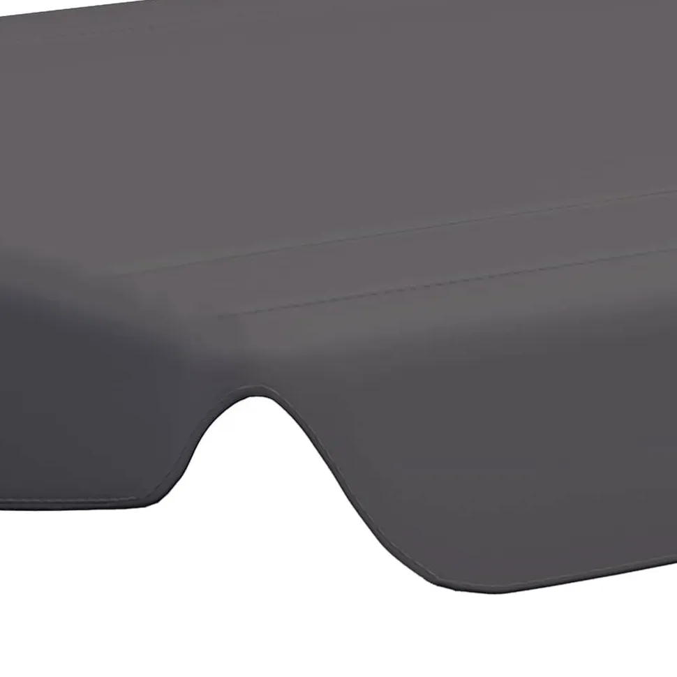 Puutarhakeinun Vaihtokatos musta 188/168x145/110 cm (12093)