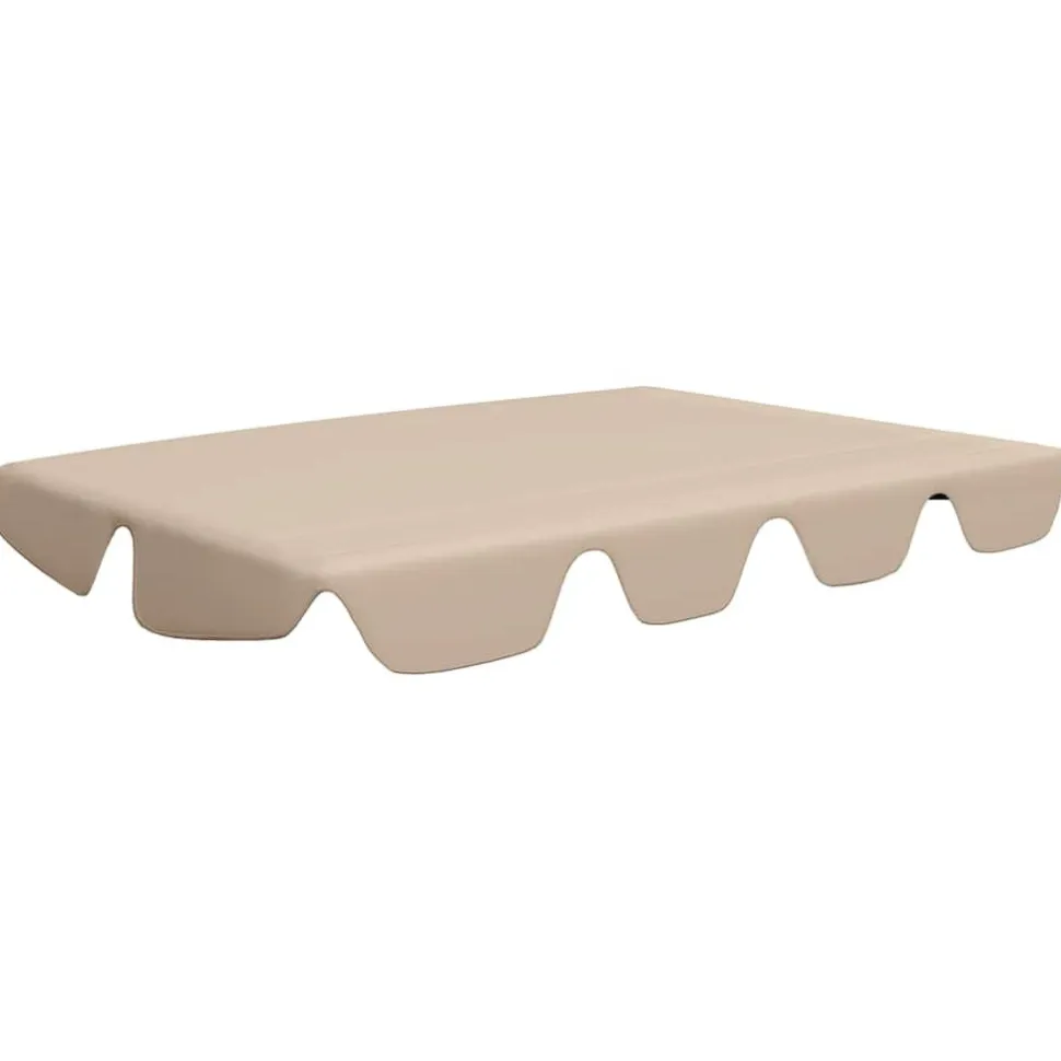 Puutarhakeinun Vaihtokatos musta 188/168x145/110 cm (12093)