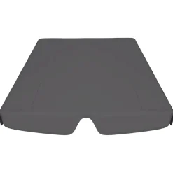 Puutarhakeinun Vaihtokatos musta 188/168x145/110 cm (12093)