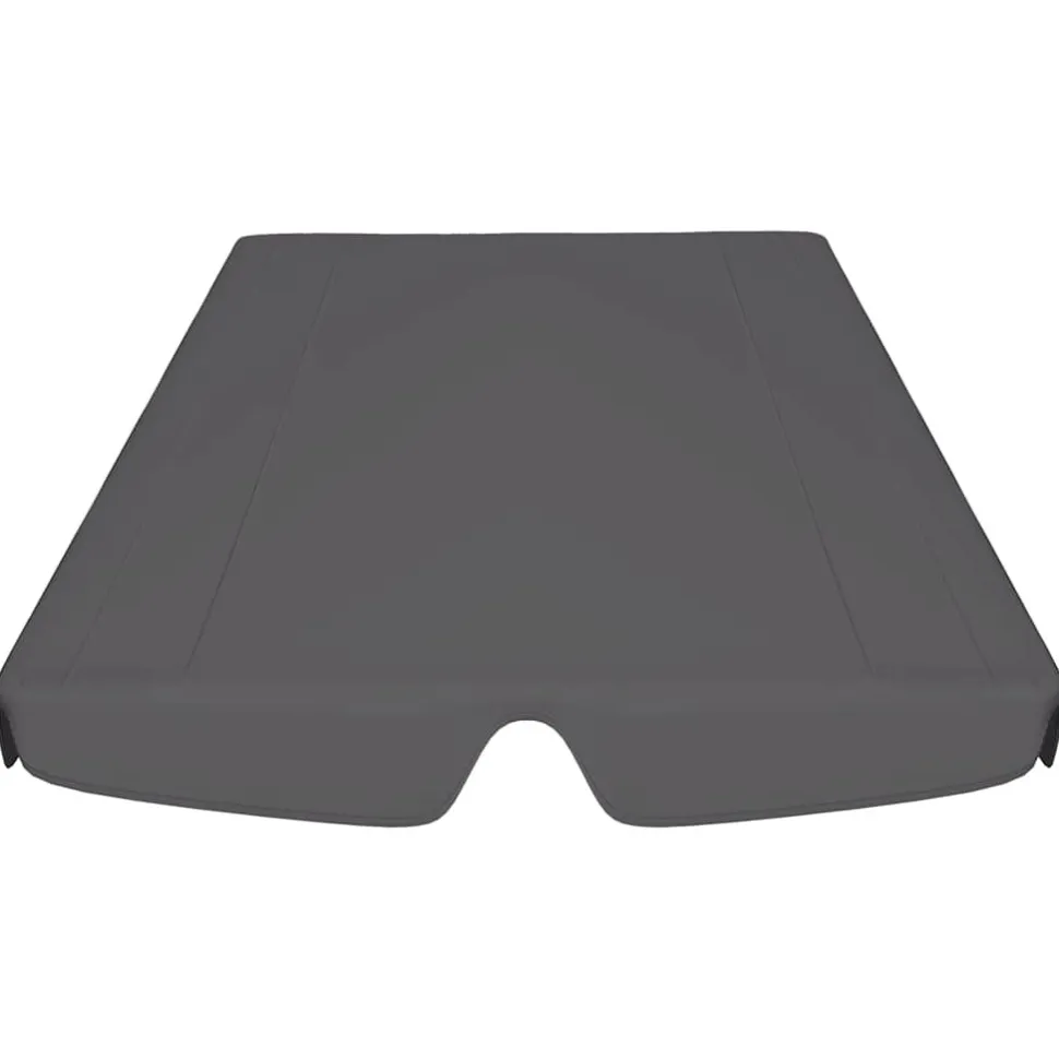 Puutarhakeinun Vaihtokatos musta 188/168x145/110 cm (12093)