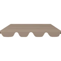 Puutarhakeinun Vaihtokatos musta 188/168x145/110 cm (12093)