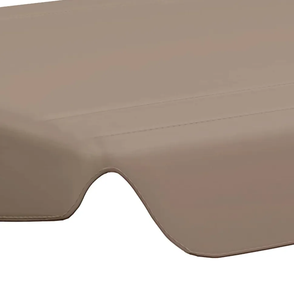 Puutarhakeinun Vaihtokatos musta 188/168x145/110 cm (12093)