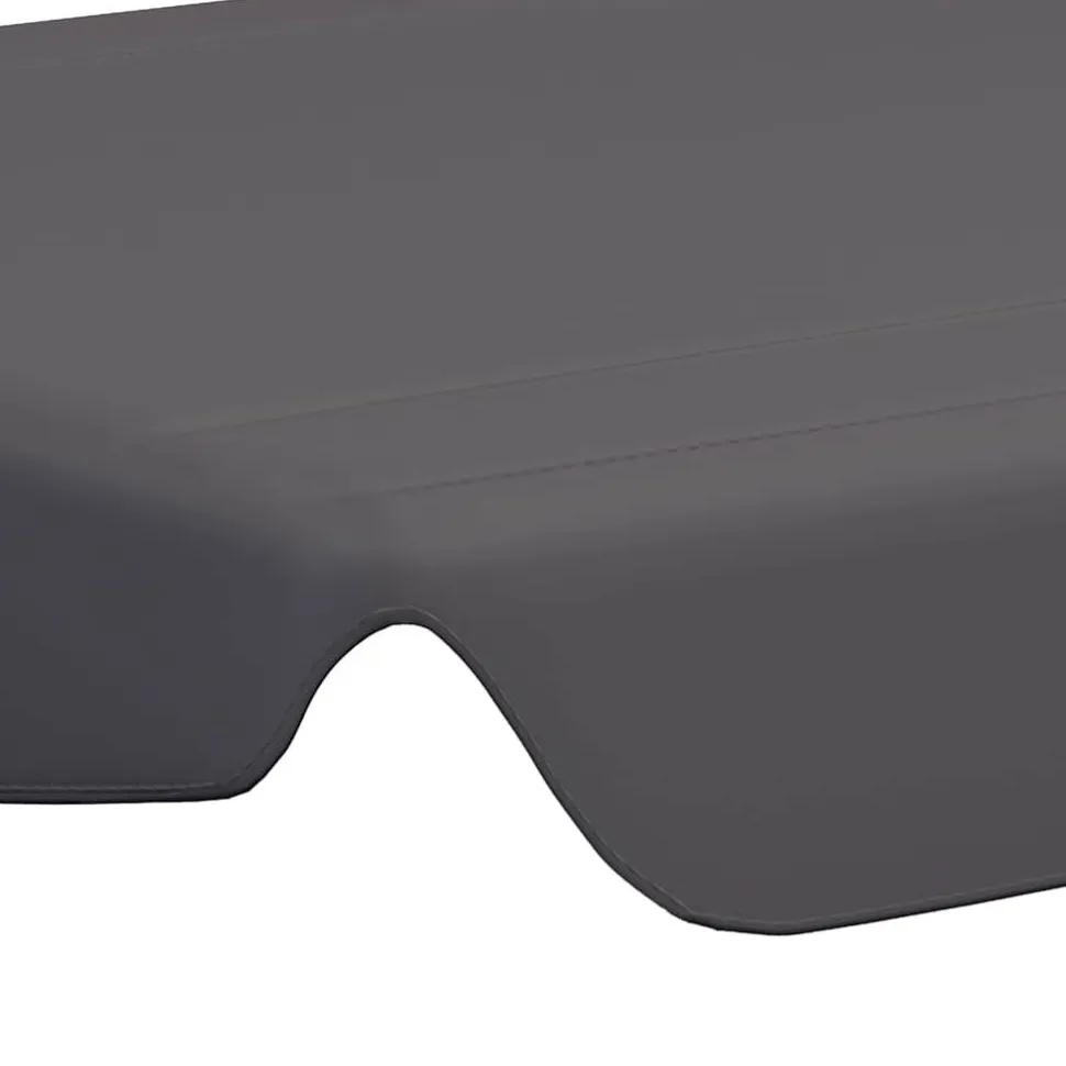 Puutarhakeinun Vaihtokatos musta 188/168x145/110 cm (12093)