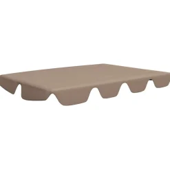 Puutarhakeinun Vaihtokatos musta 188/168x145/110 cm (12093)