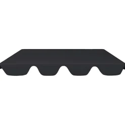 Puutarhakeinun Vaihtokatos musta 188/168x145/110 cm (12093)