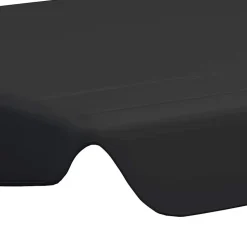 Puutarhakeinun Vaihtokatos musta 188/168x145/110 cm (12093)