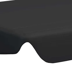 Puutarhakeinun Vaihtokatos musta 188/168x145/110 cm (12093)