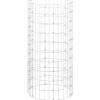 Puutarhakomposti Ø50x100 cm galvanoitu teräs (15942)