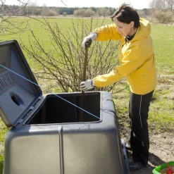 Puutarhakompostori Biolan 900 L harmaa