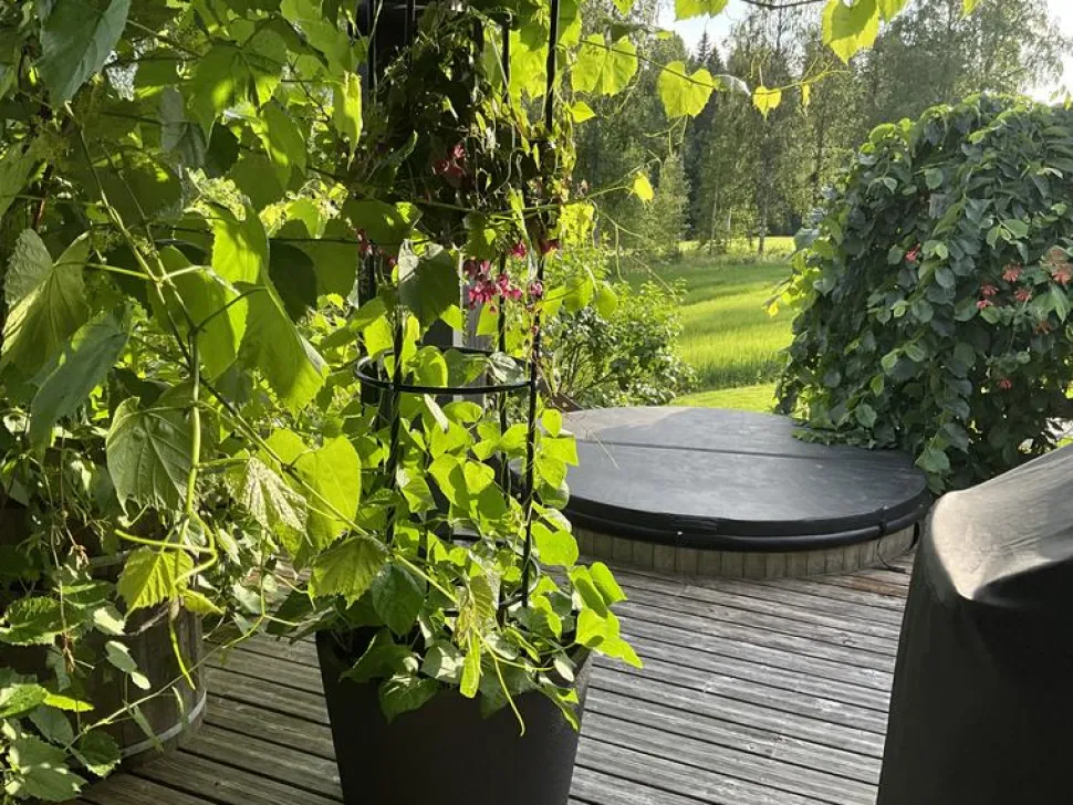Puutarhan kukkatorni 2 kpl