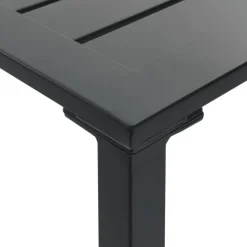 Puutarhan Bistrosarja 5-osainen musta jauhemaalattu teräs (83751)